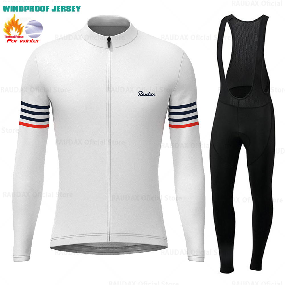 Raudax Winter Windproof Fleece - Cycling Gear Jersey 评论和价格