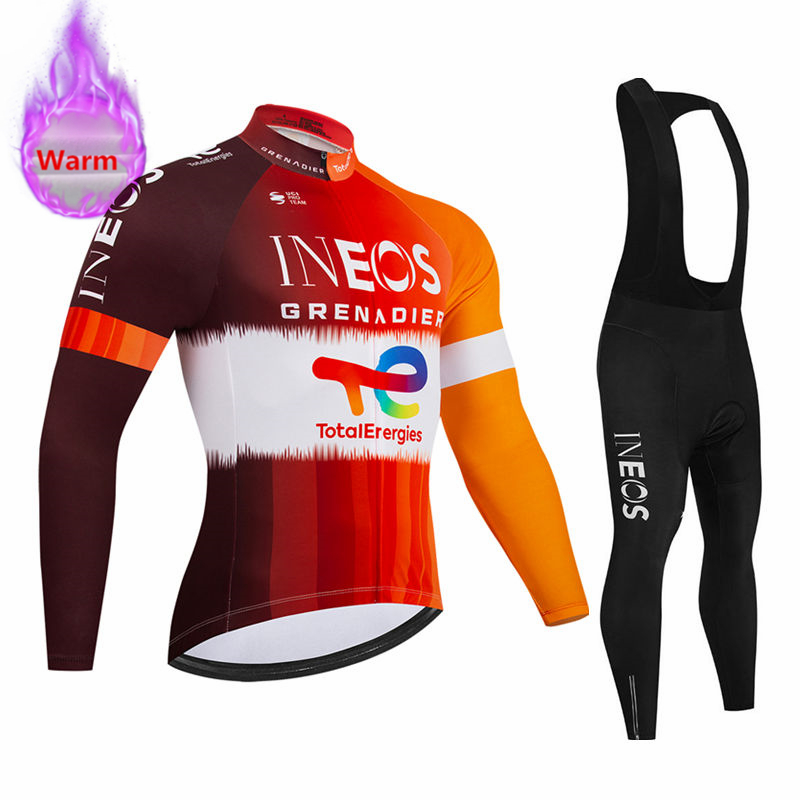 Ineos Team Winter Long Sleeve  - Cycling Bib Shorts 评论和价格